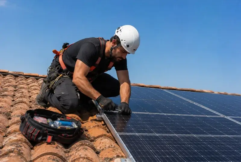 Maintenance et monitoring de panneaux solaires à Guipry-Messac