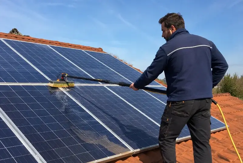 Nettoyage et entretien de panneaux solaires à Guipry-Messac